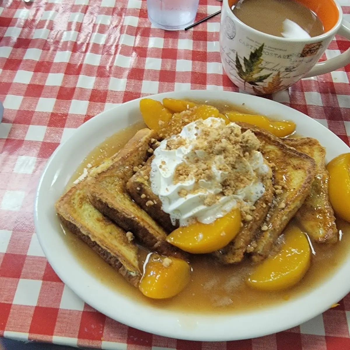 Peach French Toast