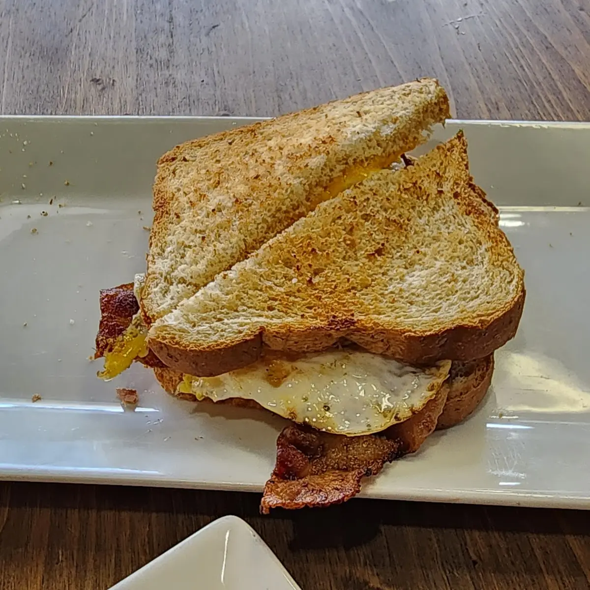 Pastrami Egg & Cheese Sandwich