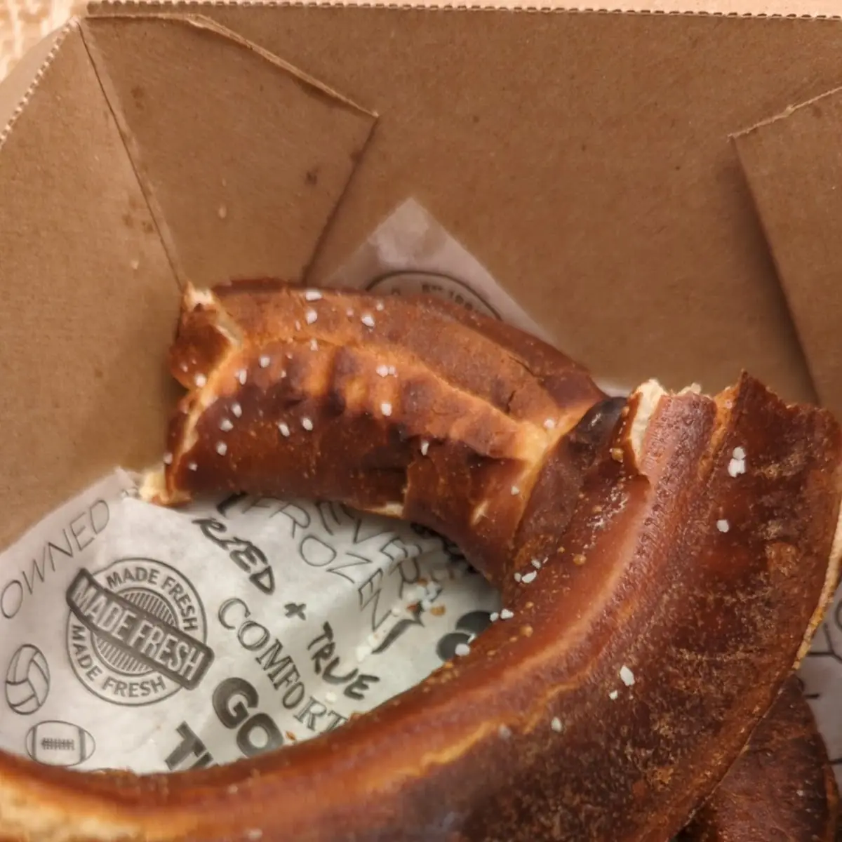 Big Catch Giant Pretzel
