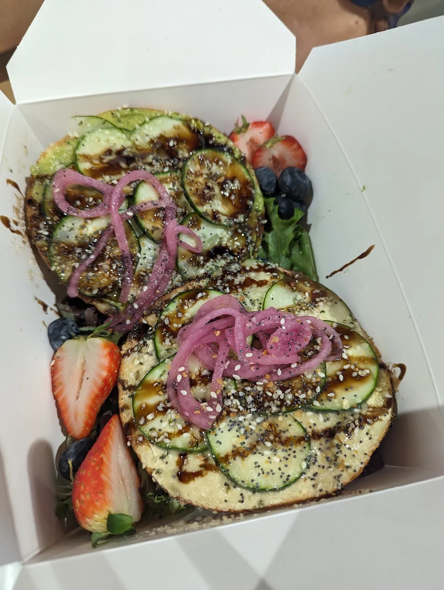 Hipster Bagel Sandwich