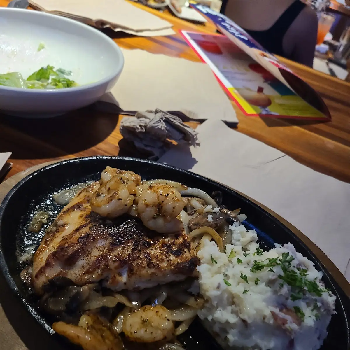 Shrimp 'N Parmesan Sirloin