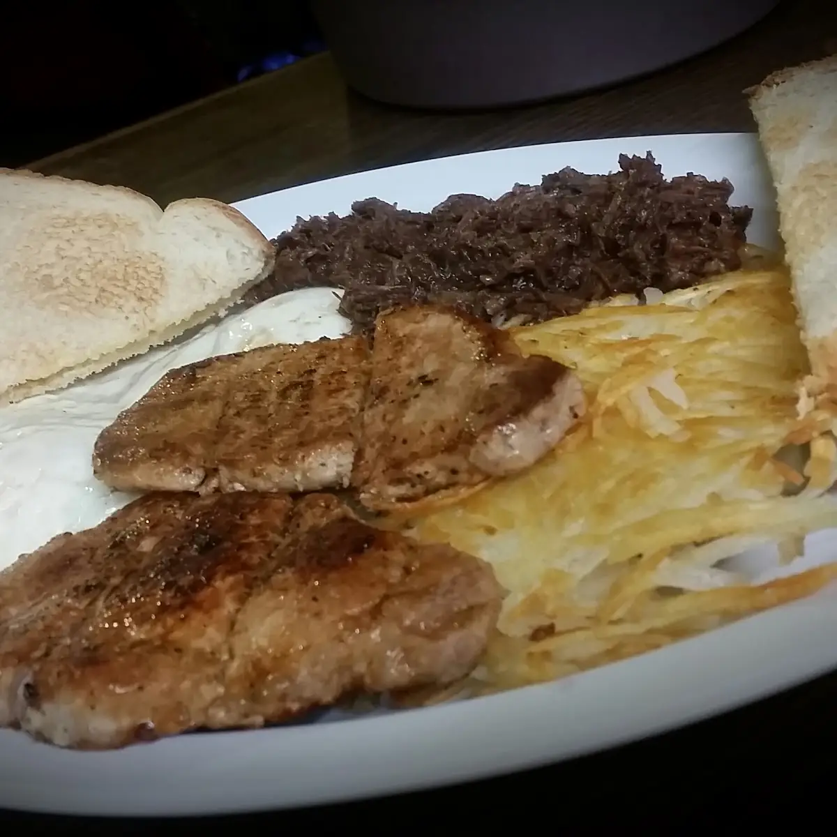 Chicken Fried Steak and Eggs