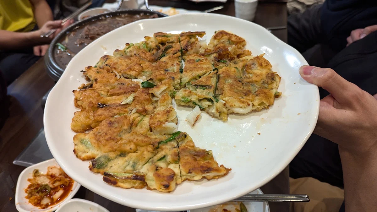 seafood pancake 해물파전