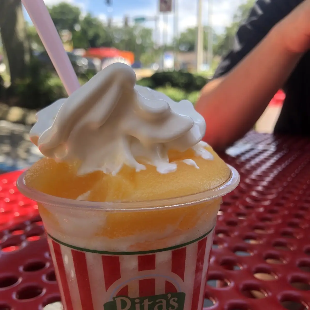Passion Fruit Italian Ice