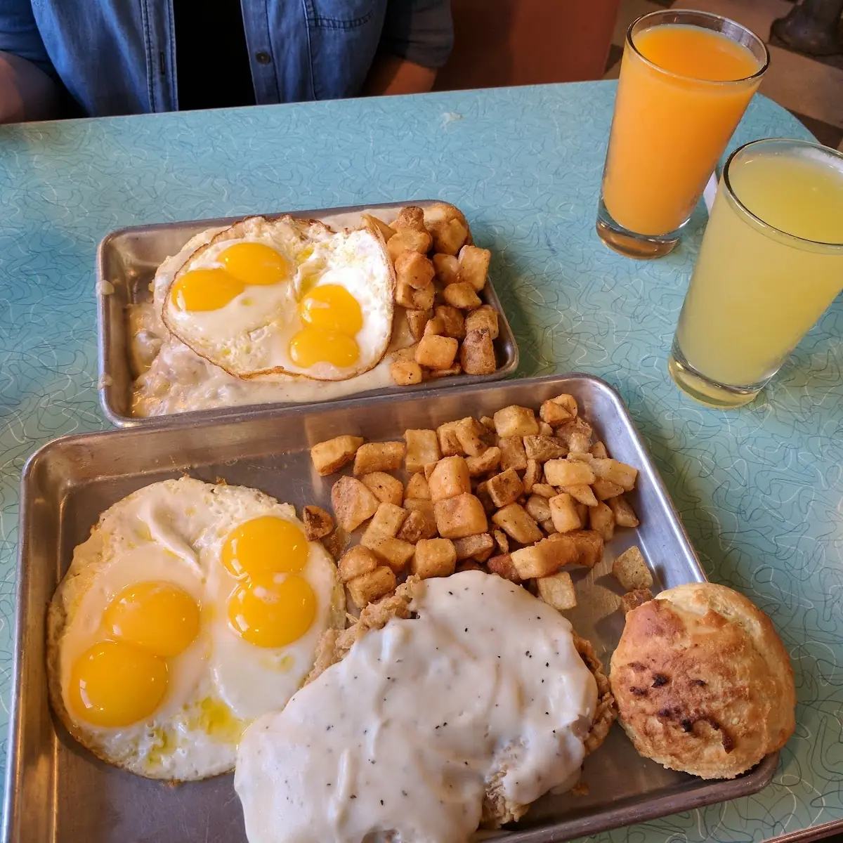 Biscuits and Gravy Breakfast Platter