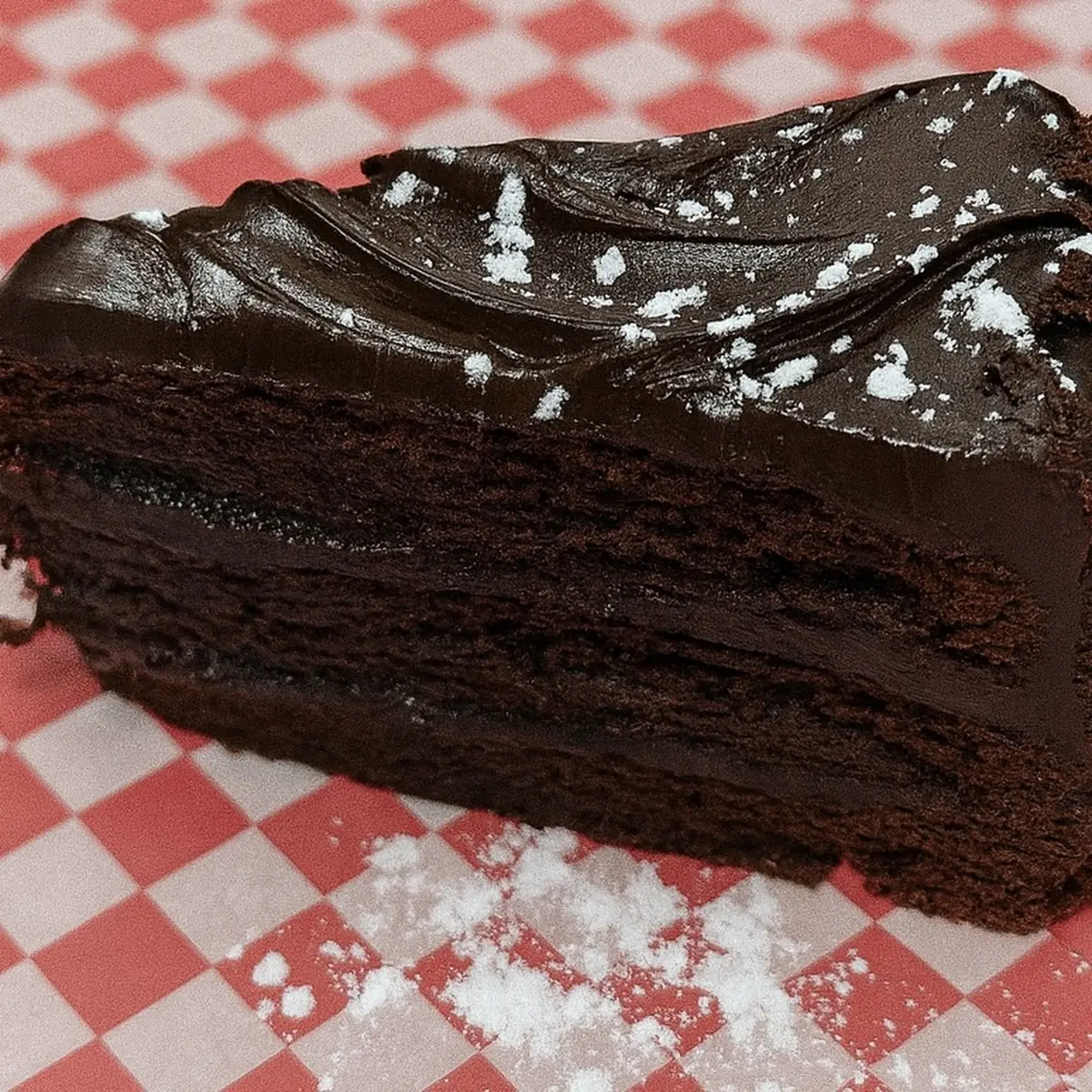 Chocolate Cake Slice