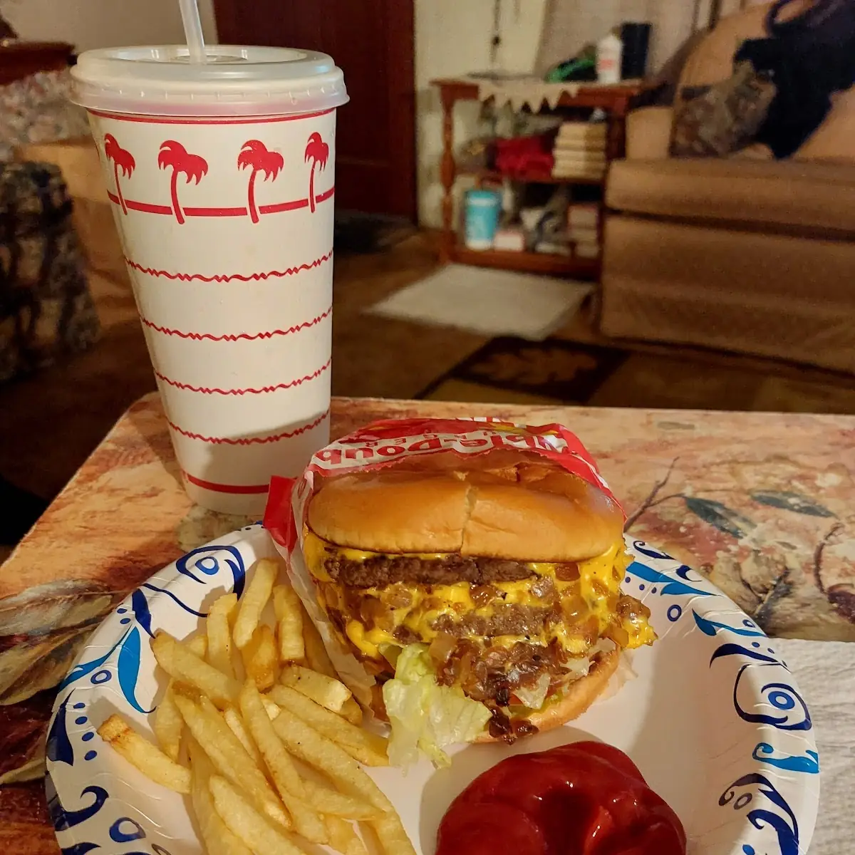 Double Double Animal Style Cheeseburger