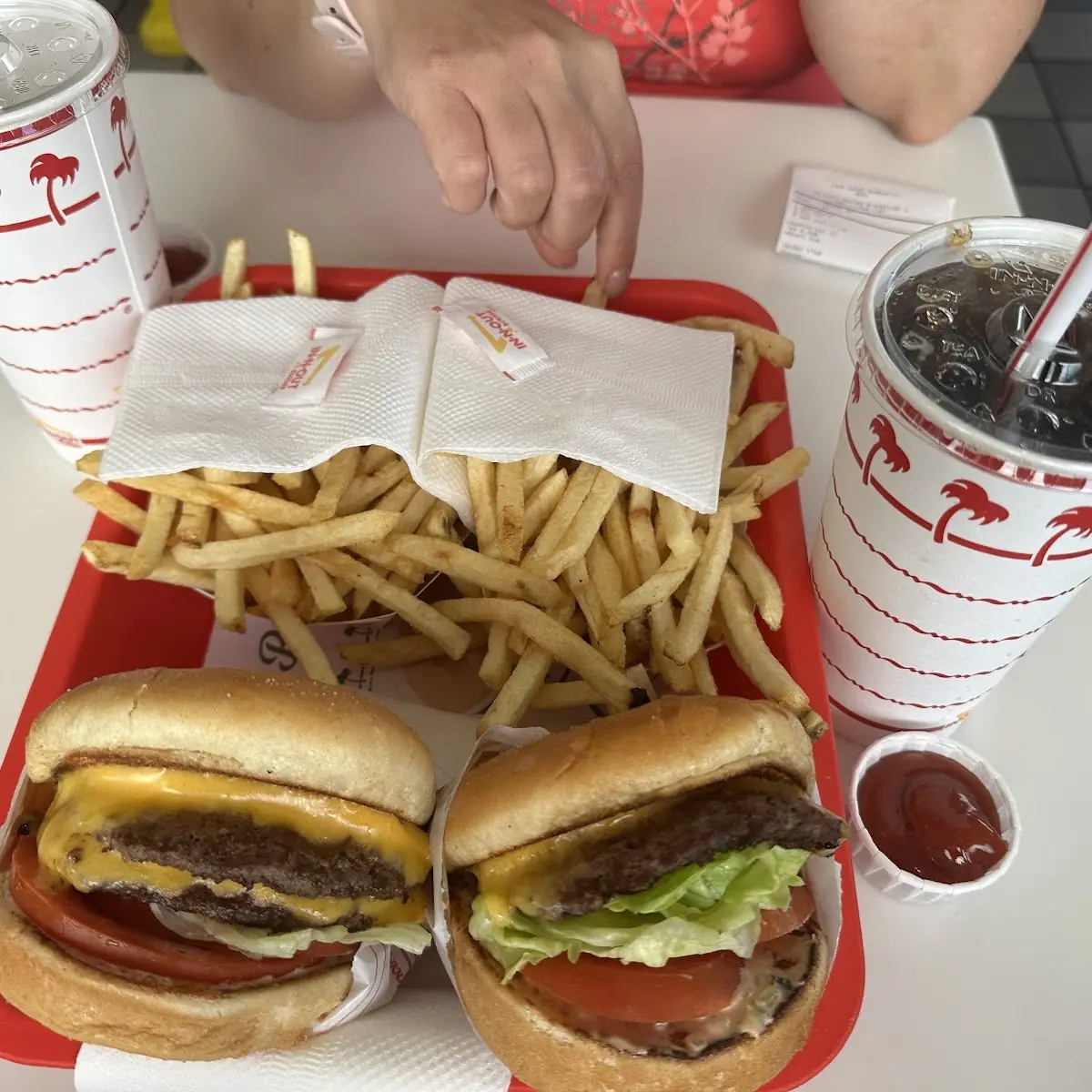 Double-Double Burger and Fries