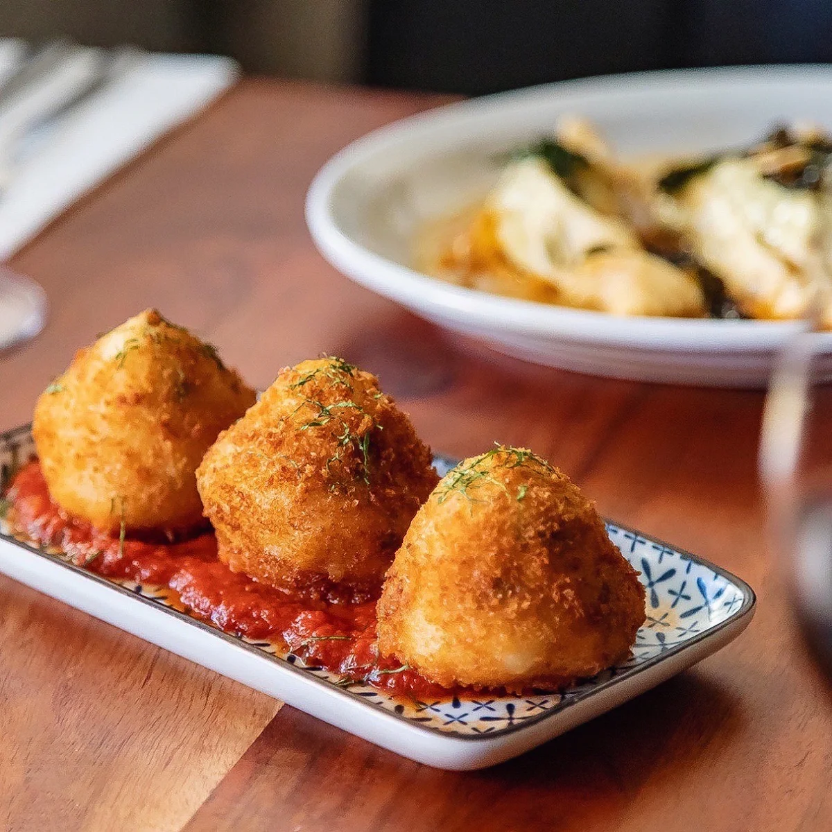 Arancini, Cafe Terroni