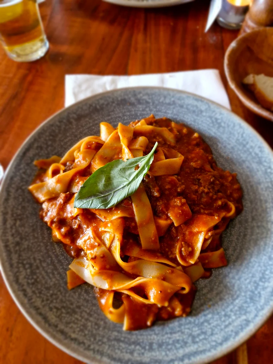 Pappadelle Con Agnello, Cafe Terroni