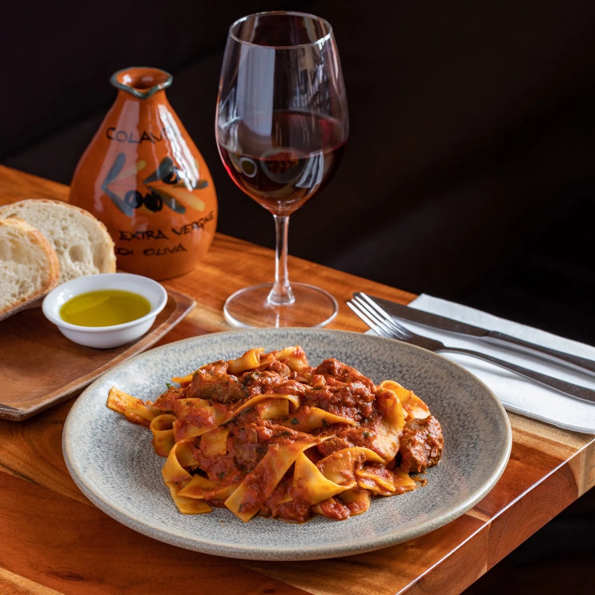 Pappardelle Bolognese, Cafe Terroni