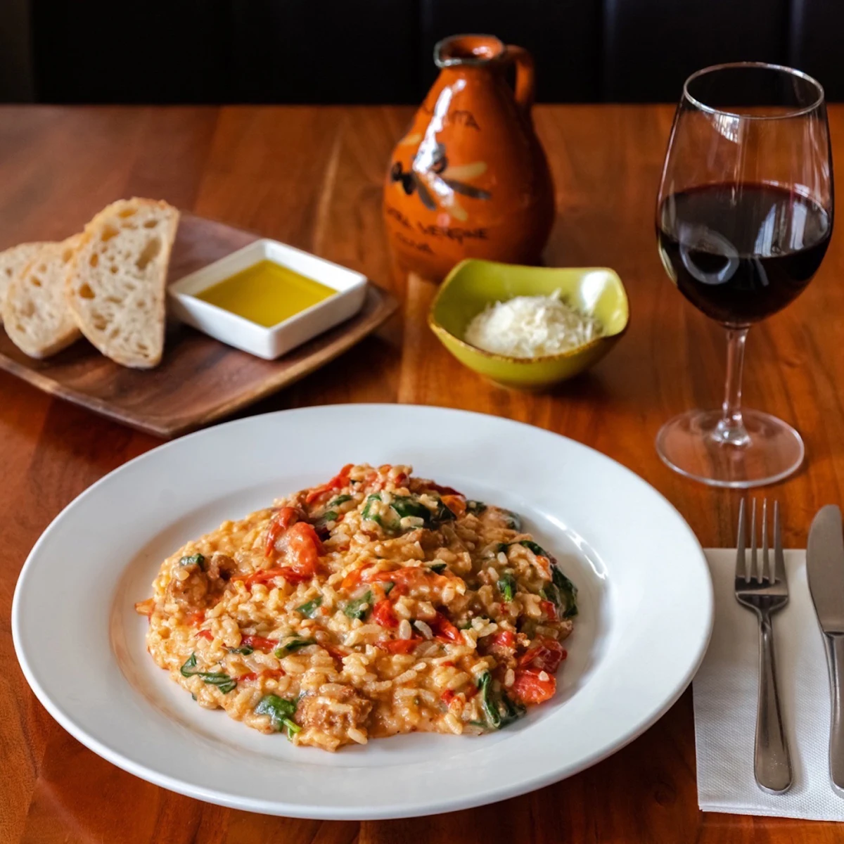 Risotto Con Pollo, Cafe Terroni