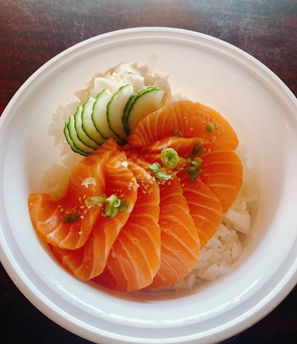 Salmon Sashimi Don, Sushi-K