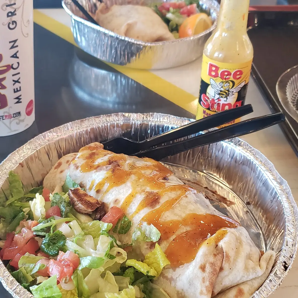 Grilled Chicken Burrito