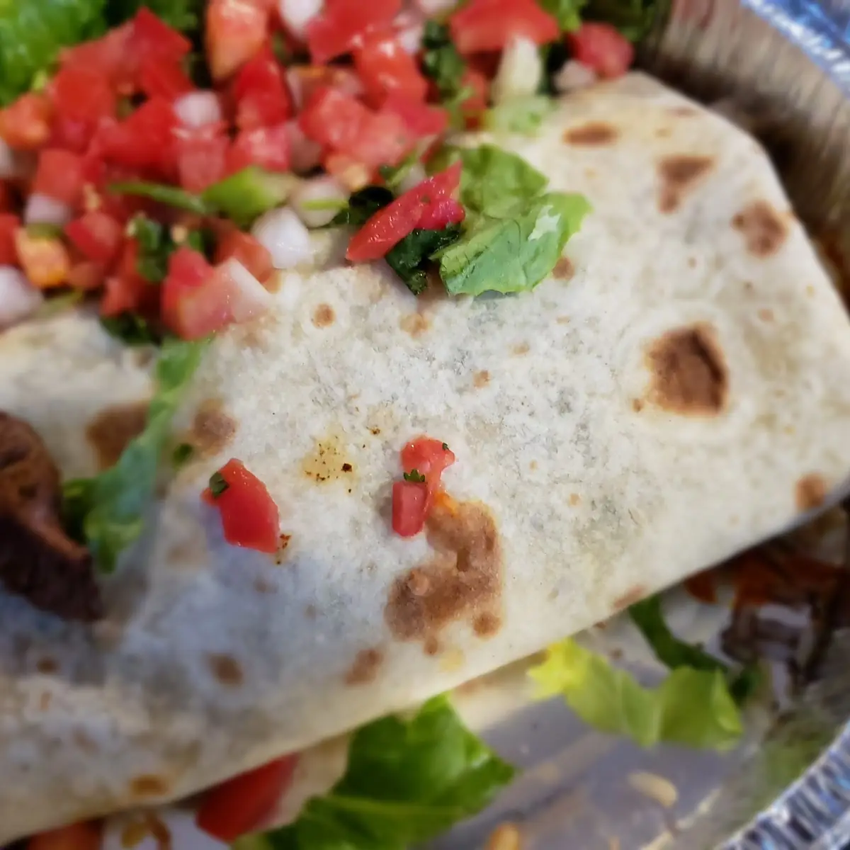 Grilled Steak Burrito
