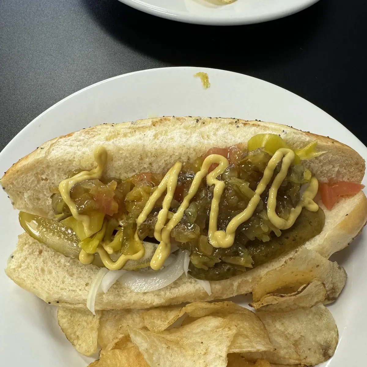 Hot Dog and Chips