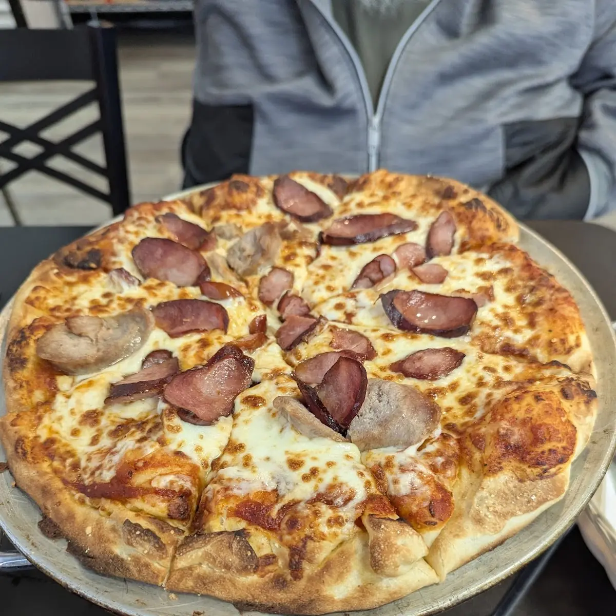 Meat-Atarian Pizza