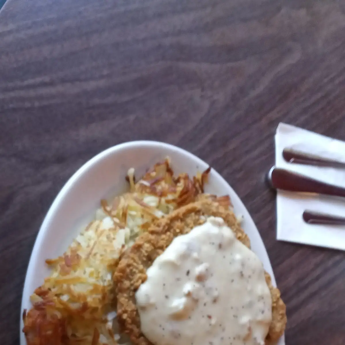 Chicken Fried Steak & Eggs