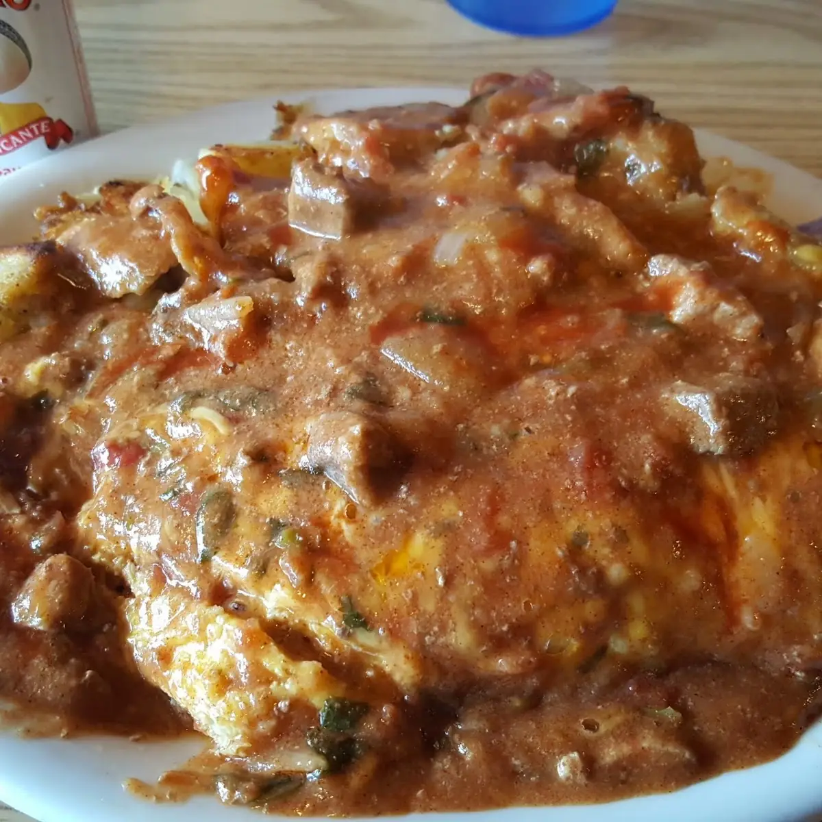 Chili Colorado Omelette