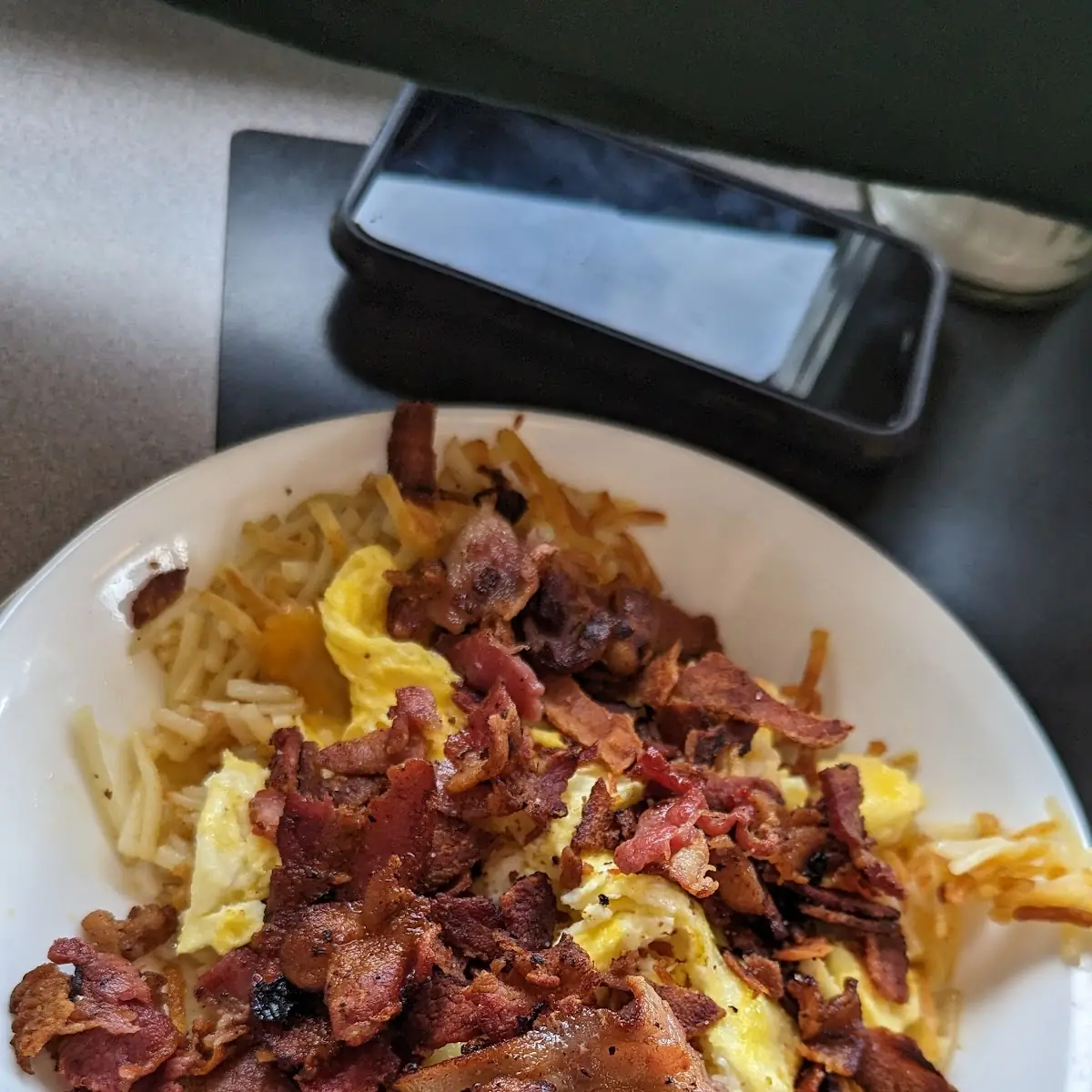 Bacon and Cheese Omelette