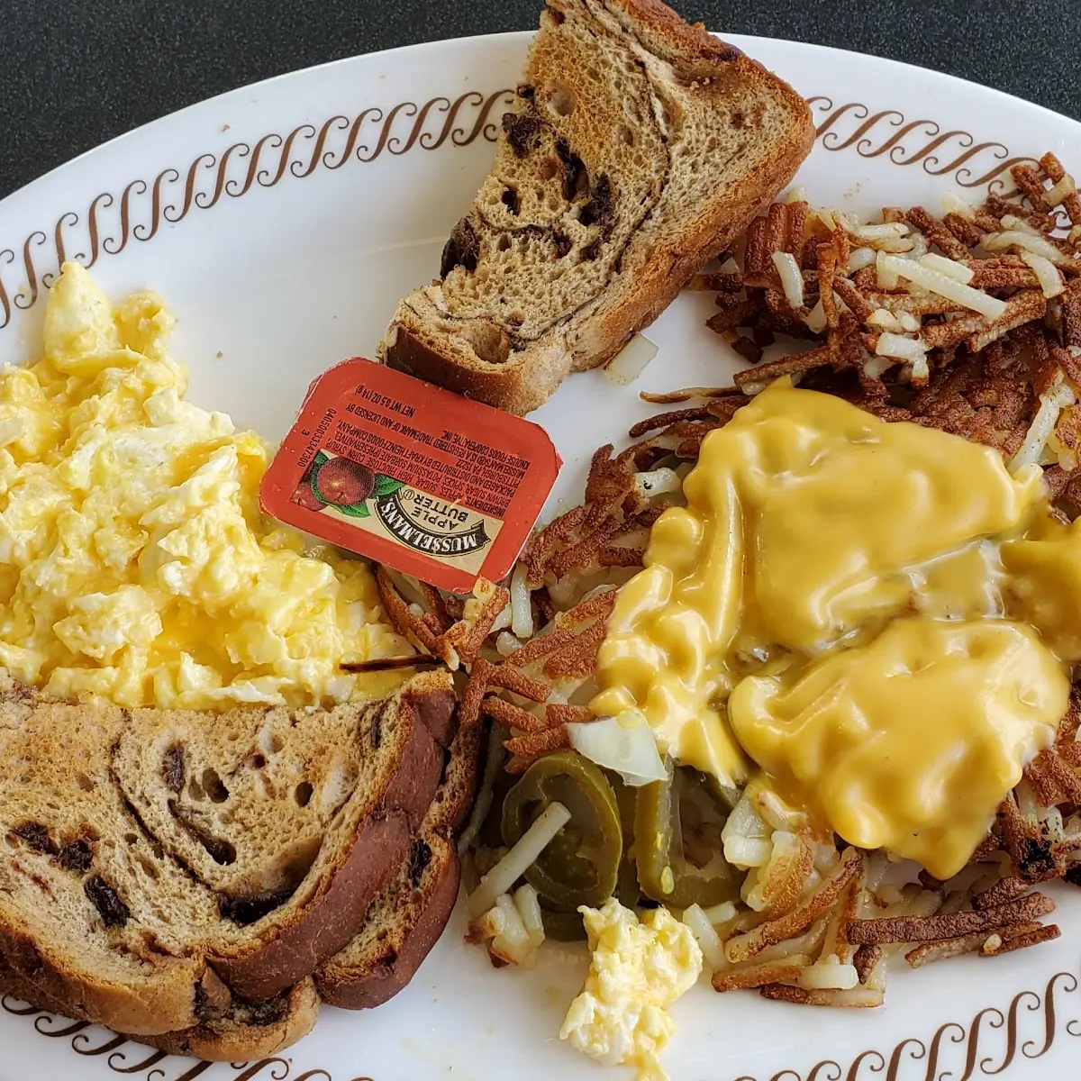 Egg & Cheese Melt Plate