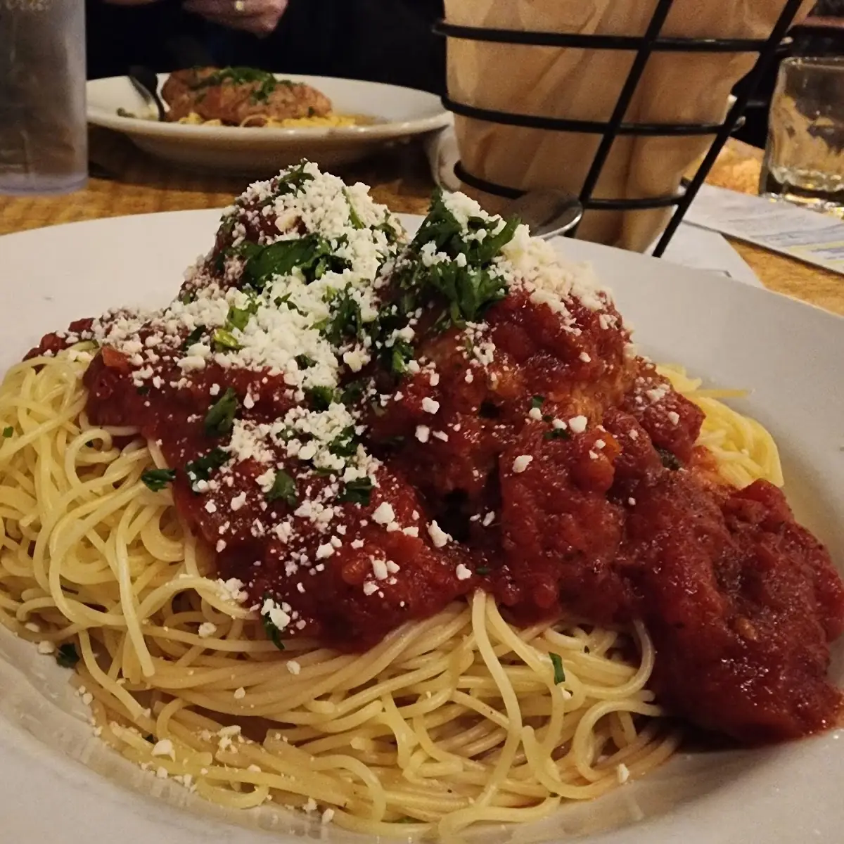 Spaghetti Meatballs