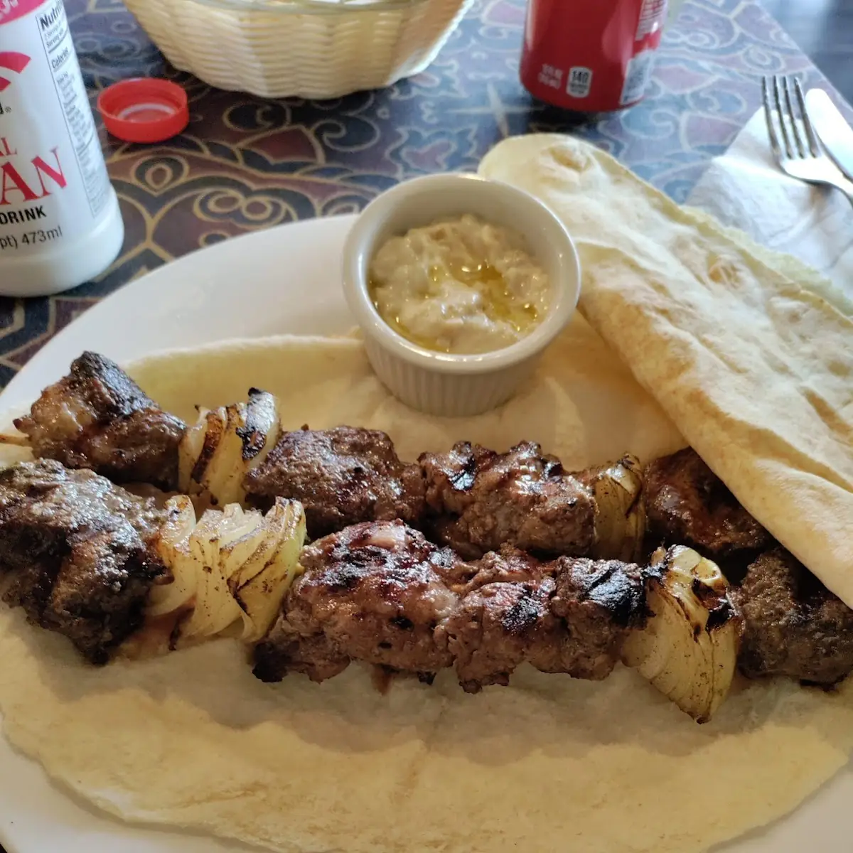 Grilled Lamb Skewers