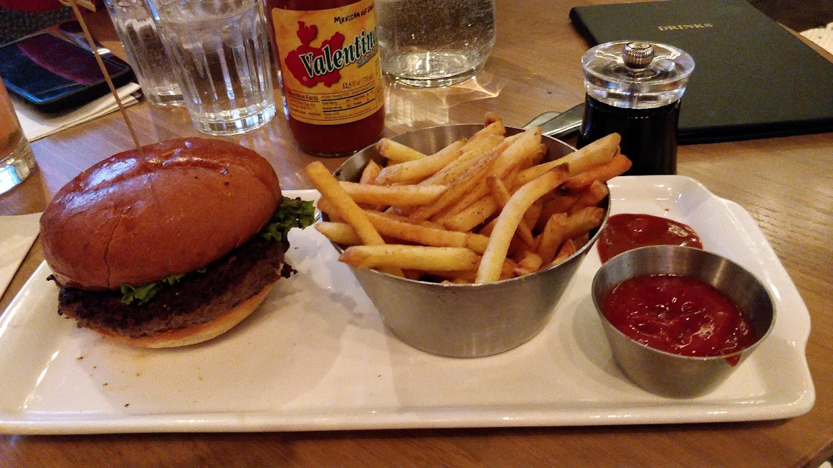 Burger and Fries