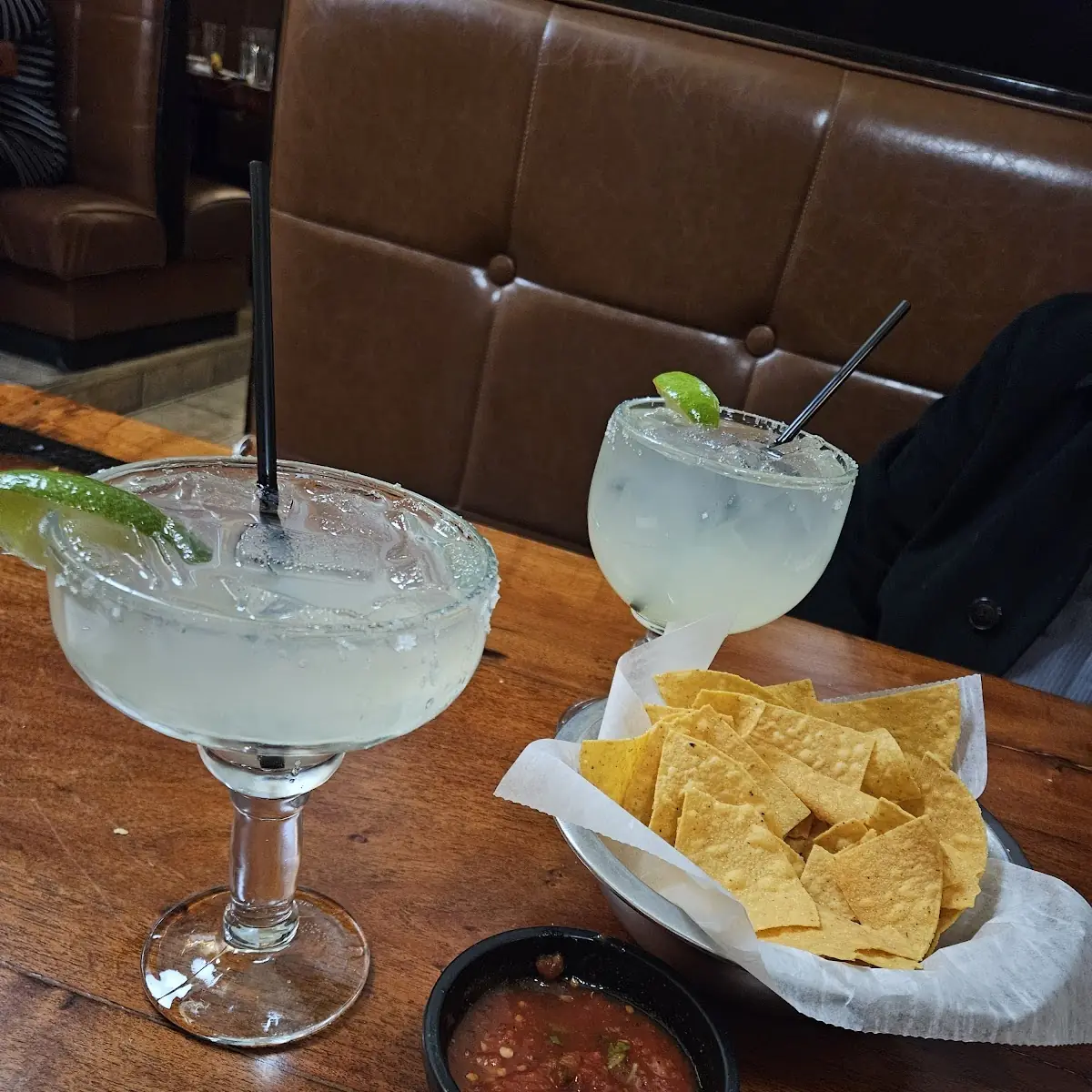 Coconut and Passion Fruit Margaritas