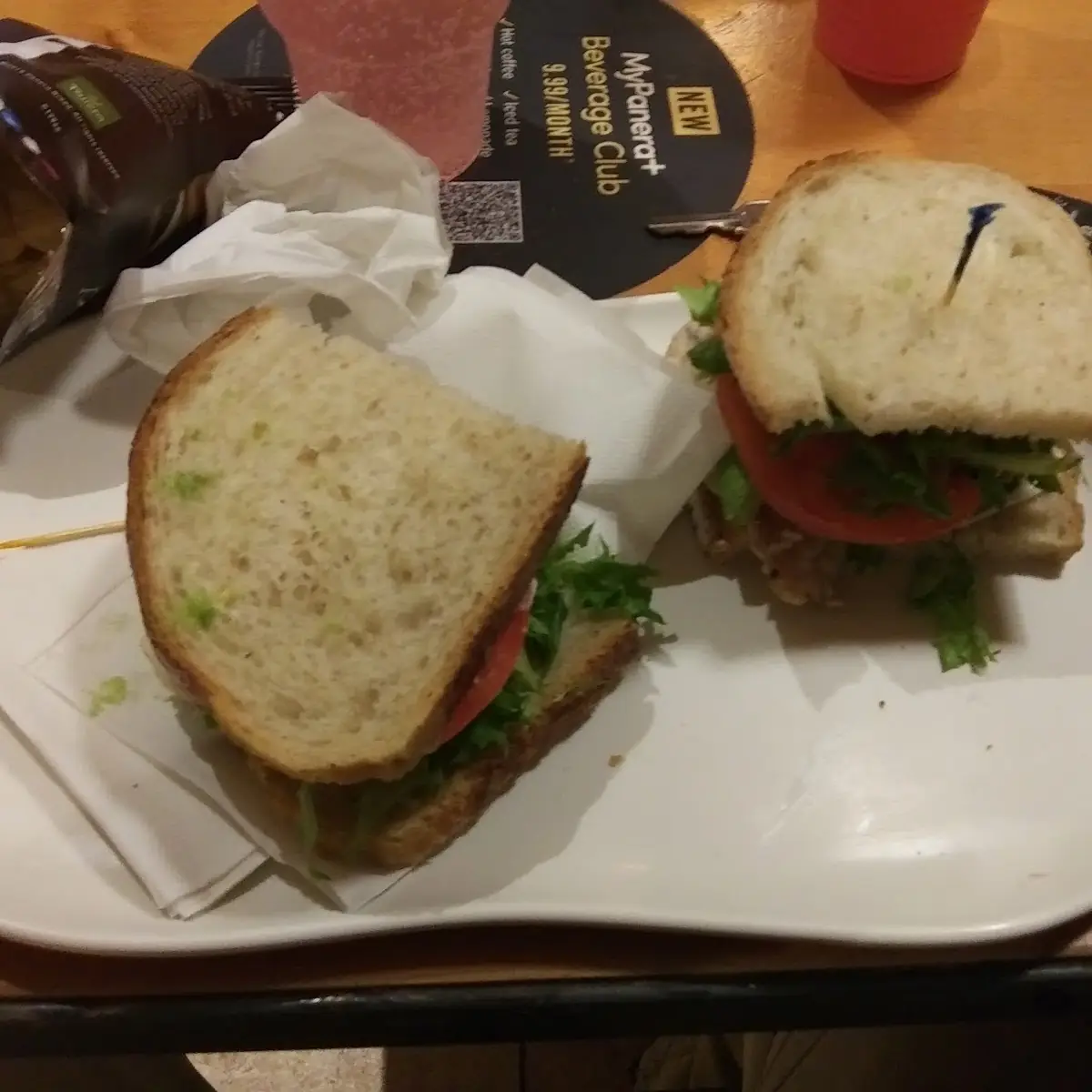 Turkey Avocado blt Club Sandwich