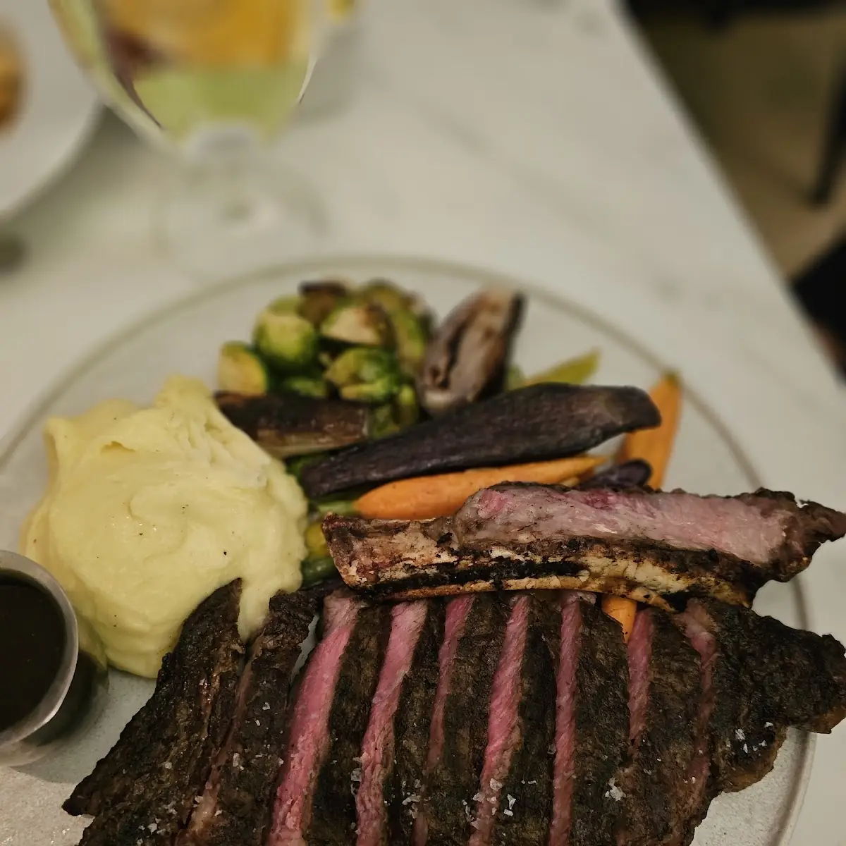 Prime Flat-Iron Steak & Eggs