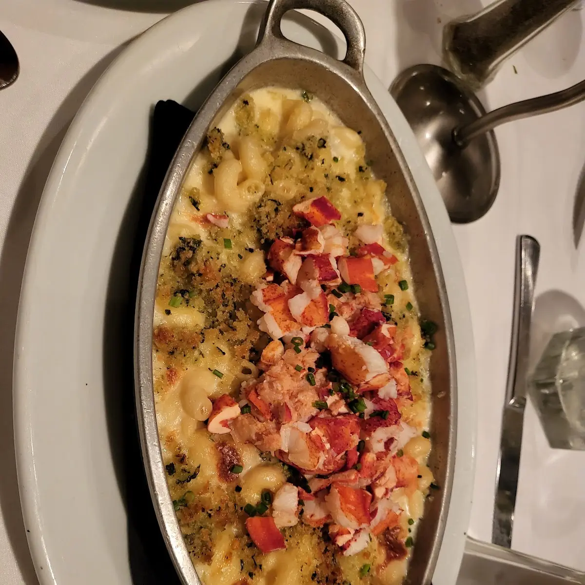 Lobster Truffle Mac N Cheese
