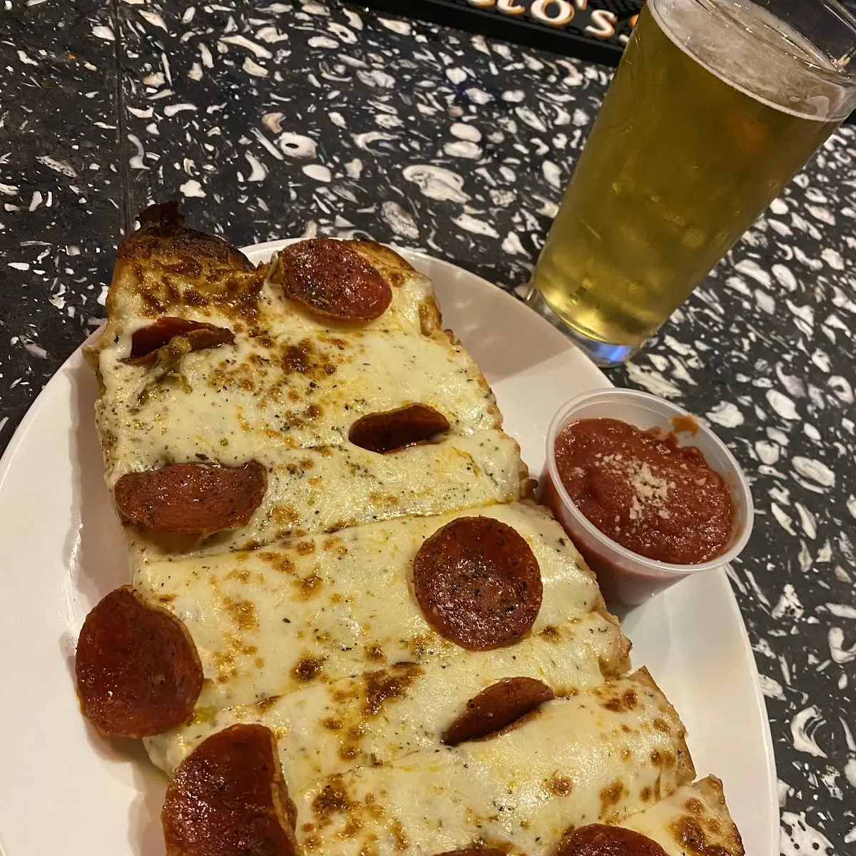 Pepperoni Cheese Flatbread