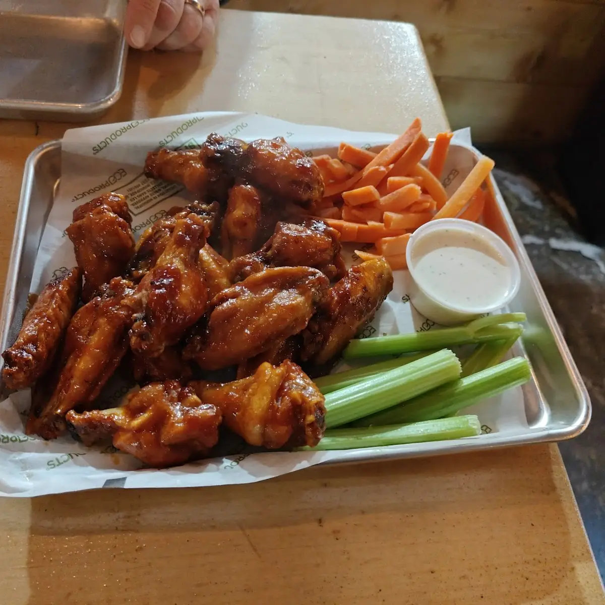 Buffalo Chicken Wings with Ranch