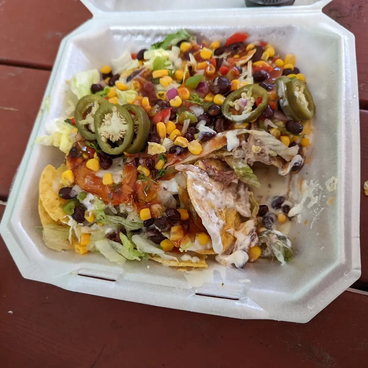 BBQ Nachos Large