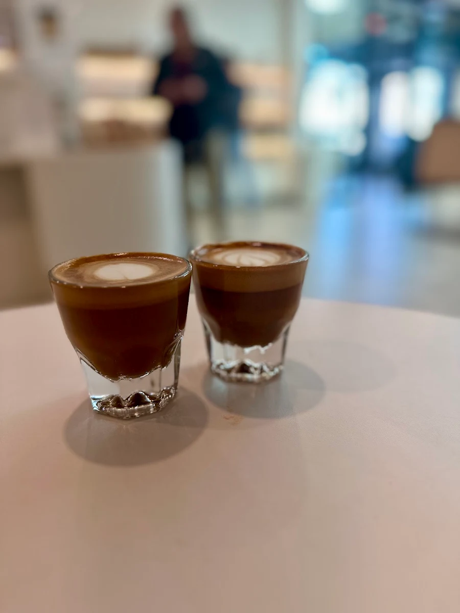 Cortado with Almond Milk