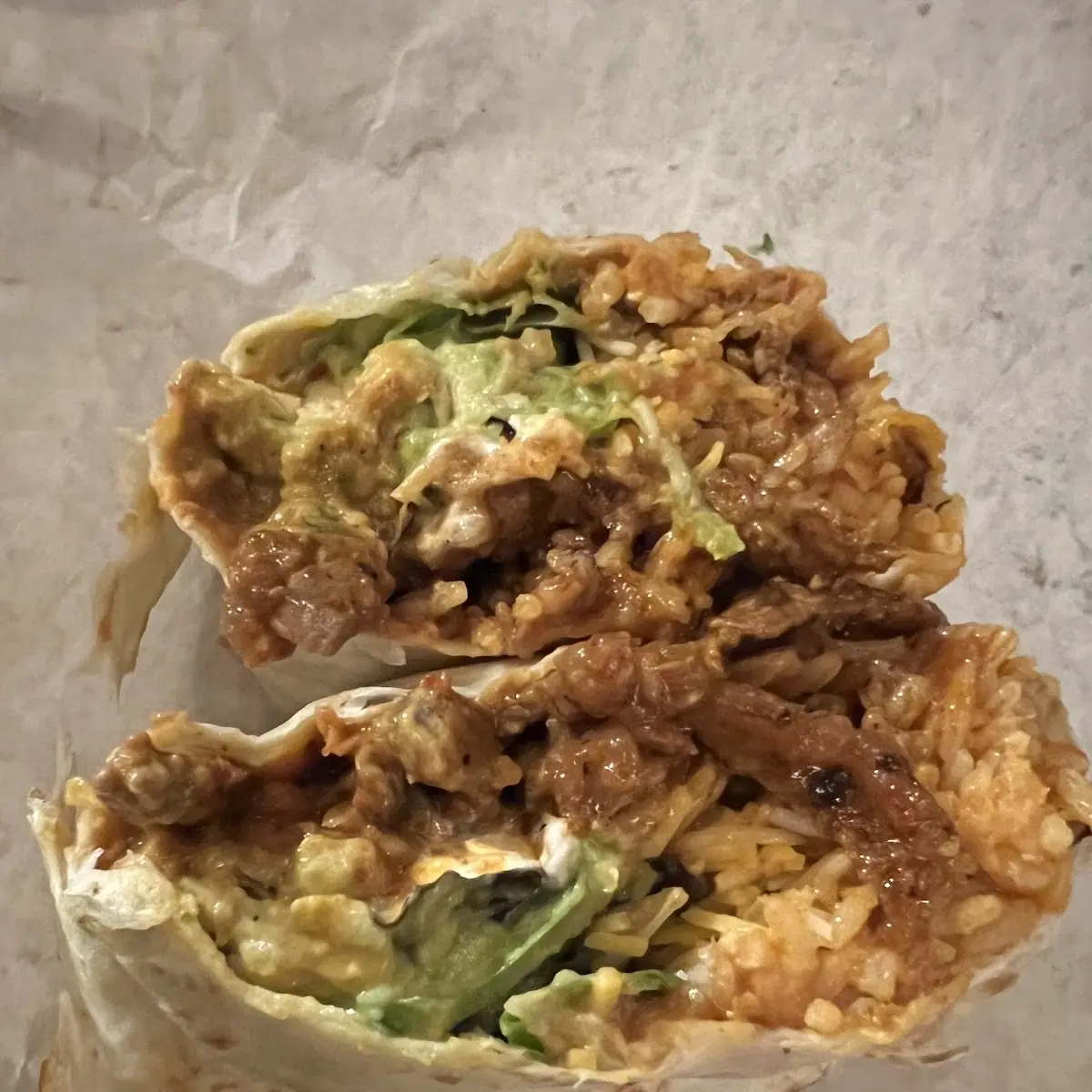 Surf N Turf Burrito