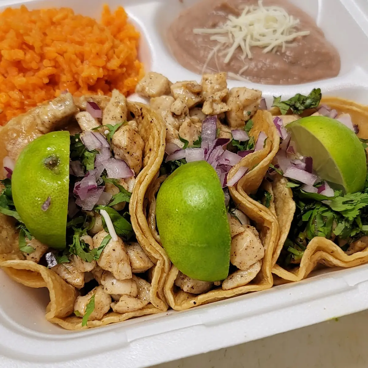 Taco Plus Rice & Beans