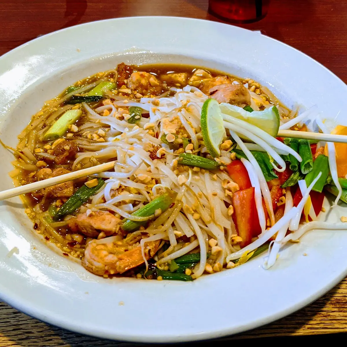 Big Bowl Pad Thai Noodles