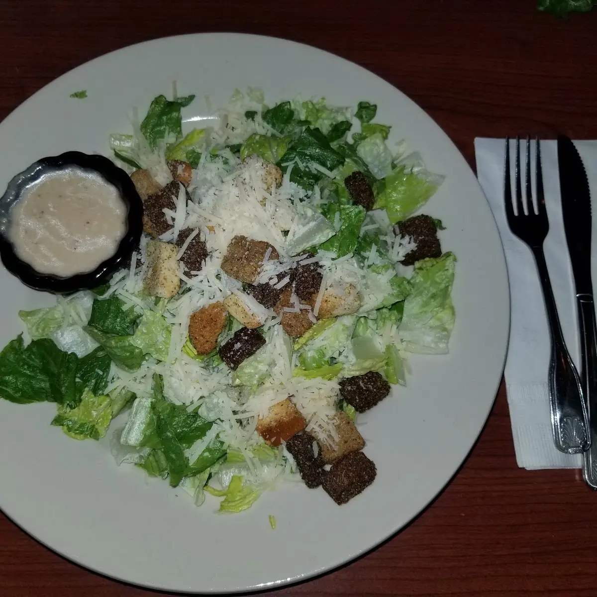 Soup and Caesar Salad