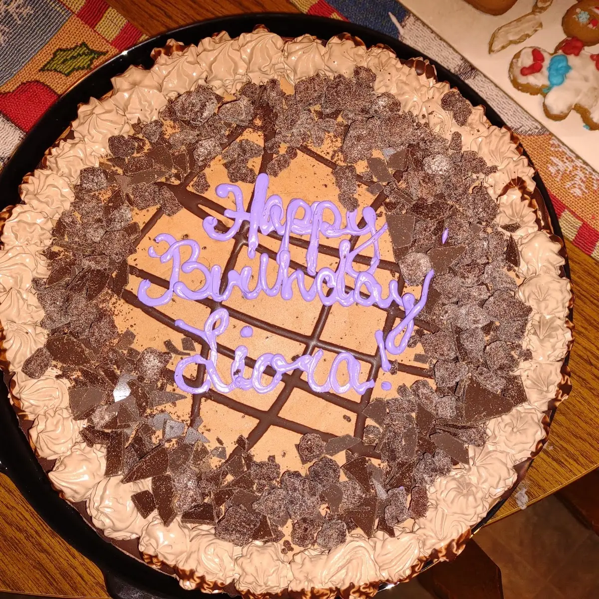 Brownie Blizzard Ice Cream Cake