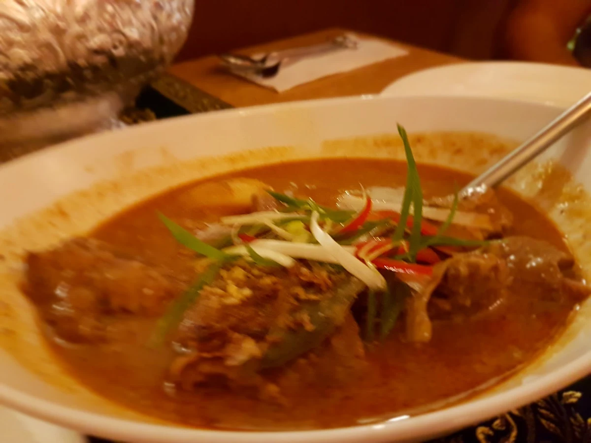Choo Chee Curry Recommend Fish, Little Thai Restaurant Everton Park