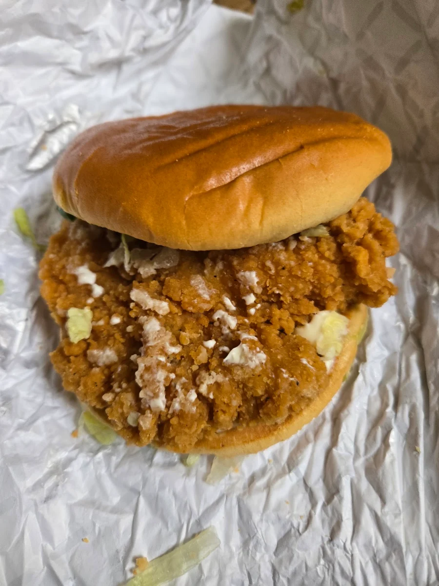 KFC Spicy Famous Chicken Sandwich