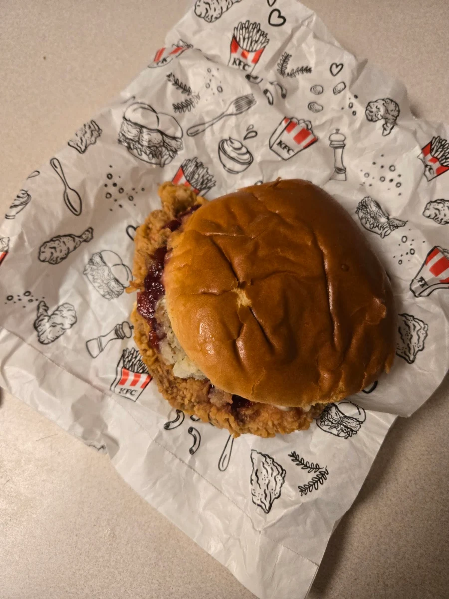 Seasonal Chicken Sandwich, KFC