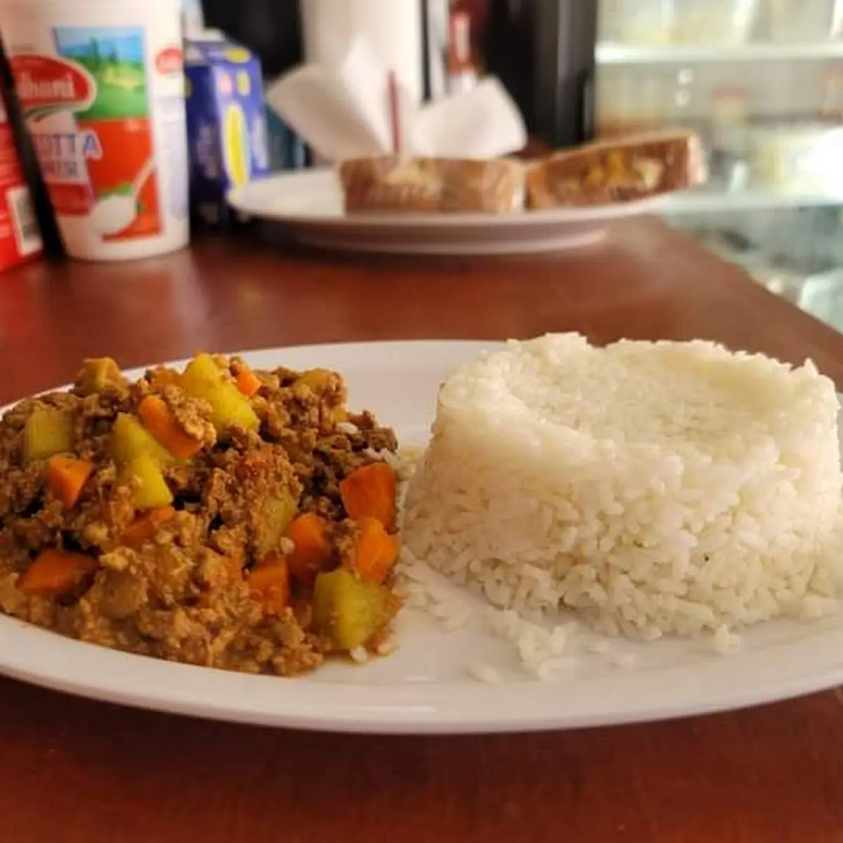 Carne Molida Con Verduras