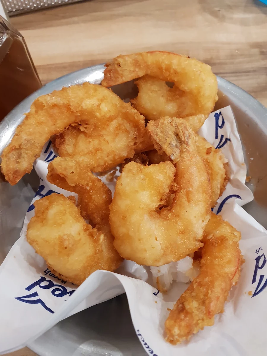 Battered Prawns, Hooked On Middleton Beach Fish & Chips