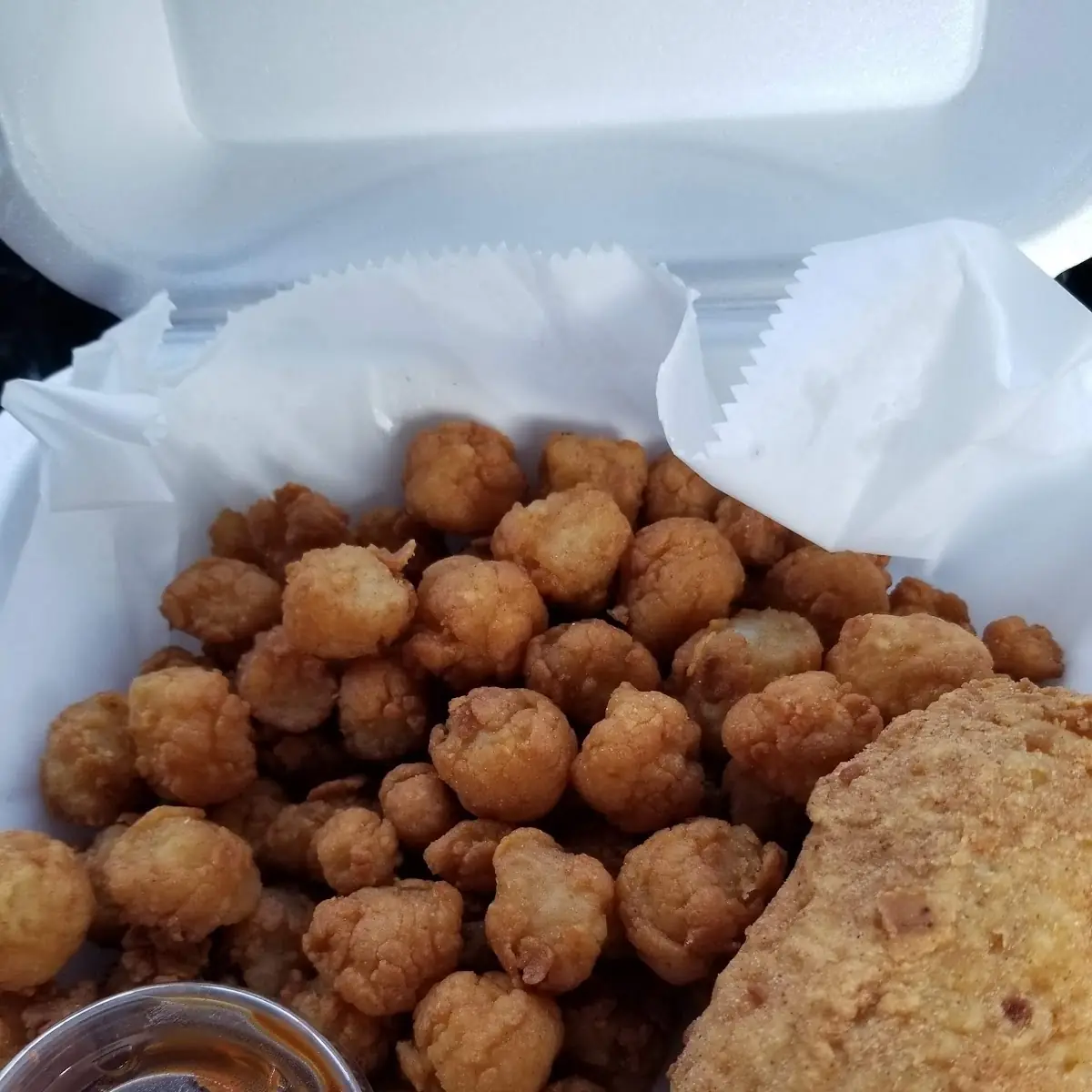 Scallops & Fried Corn