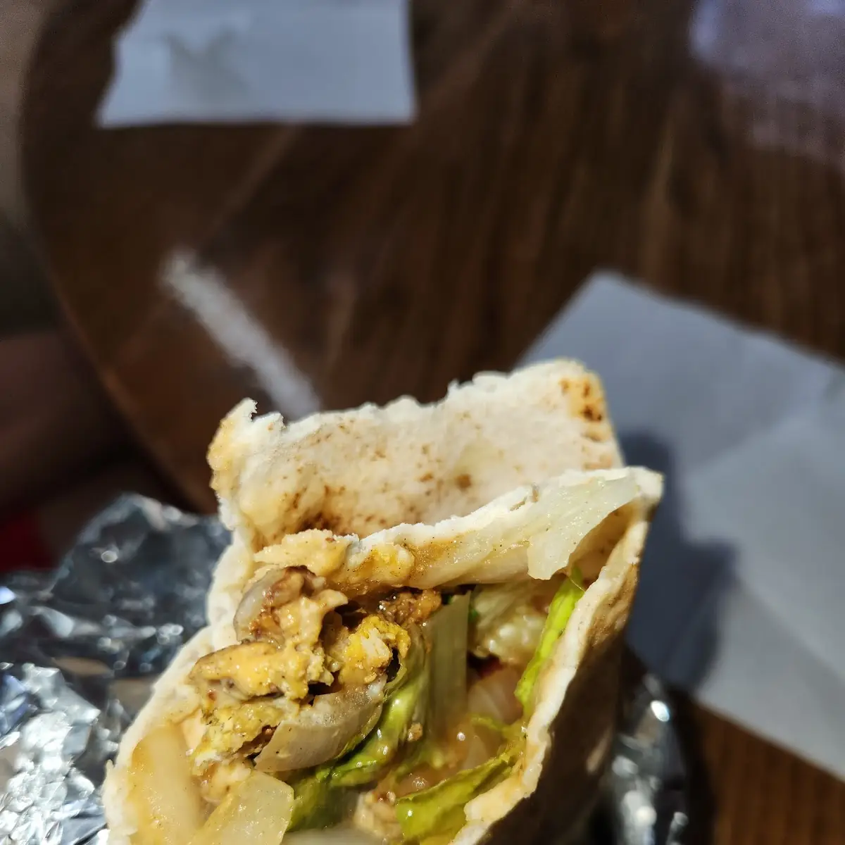 Falafel Sandwich with Amba