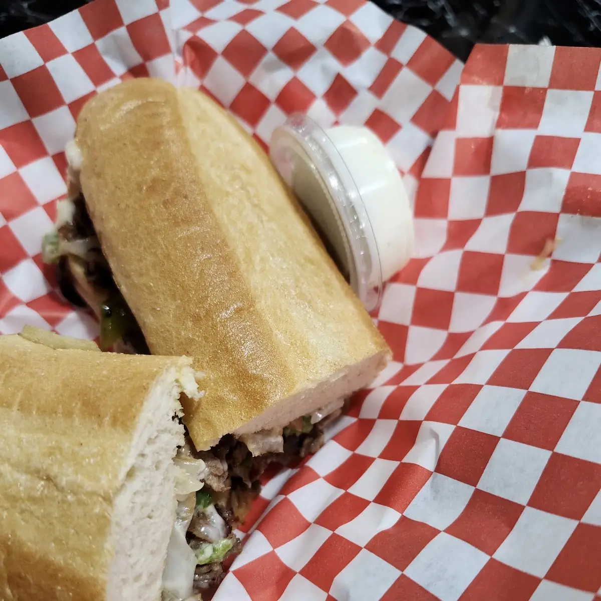 Philly Cheese Steak Sandwich