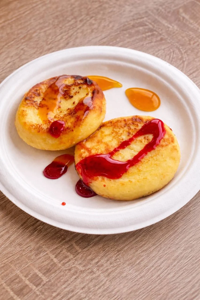 Syrniki Cottage Cheese Pancakes 1 Piece, Sonya